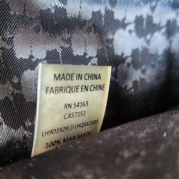 Karl Lagerfeld Saffiano Leather Structured Satchel - Picture 12 of 13